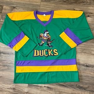 Charlie Conway # 96 Mighty Ducks Hockey Jersey Size L